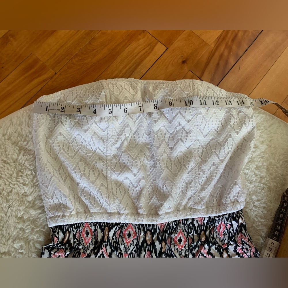 Boho Patterned Wide-Leg Jumpsuit - Picture 5 of 6